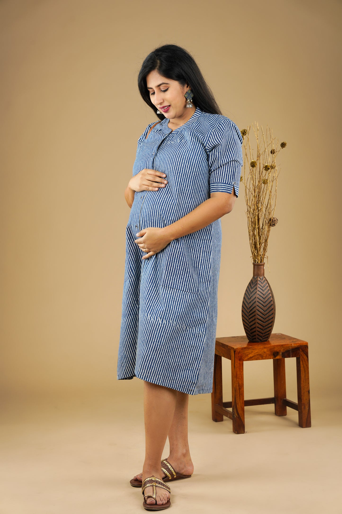 Stella Stripe Shirt Dress