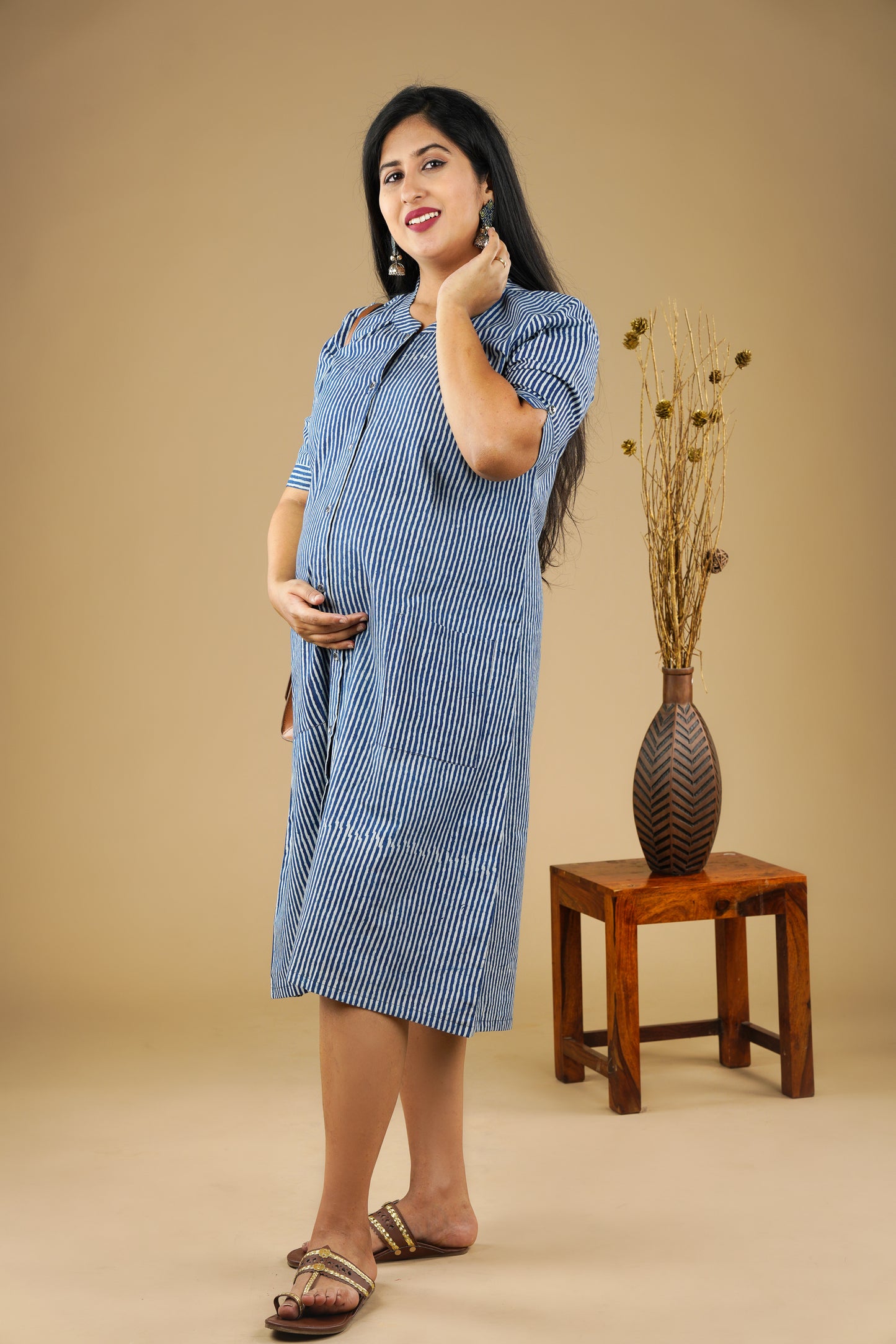 Stella Stripe Shirt Dress
