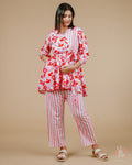 Lyla Floral Maternity Cord Set