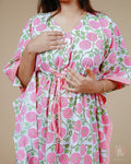 Kiara Stripe Kaftan Dress