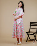 Kiara Stripe Kaftan Dress