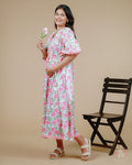 Kiara Stripe Kaftan Dress