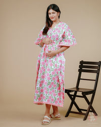 Kiara Stripe Kaftan Dress
