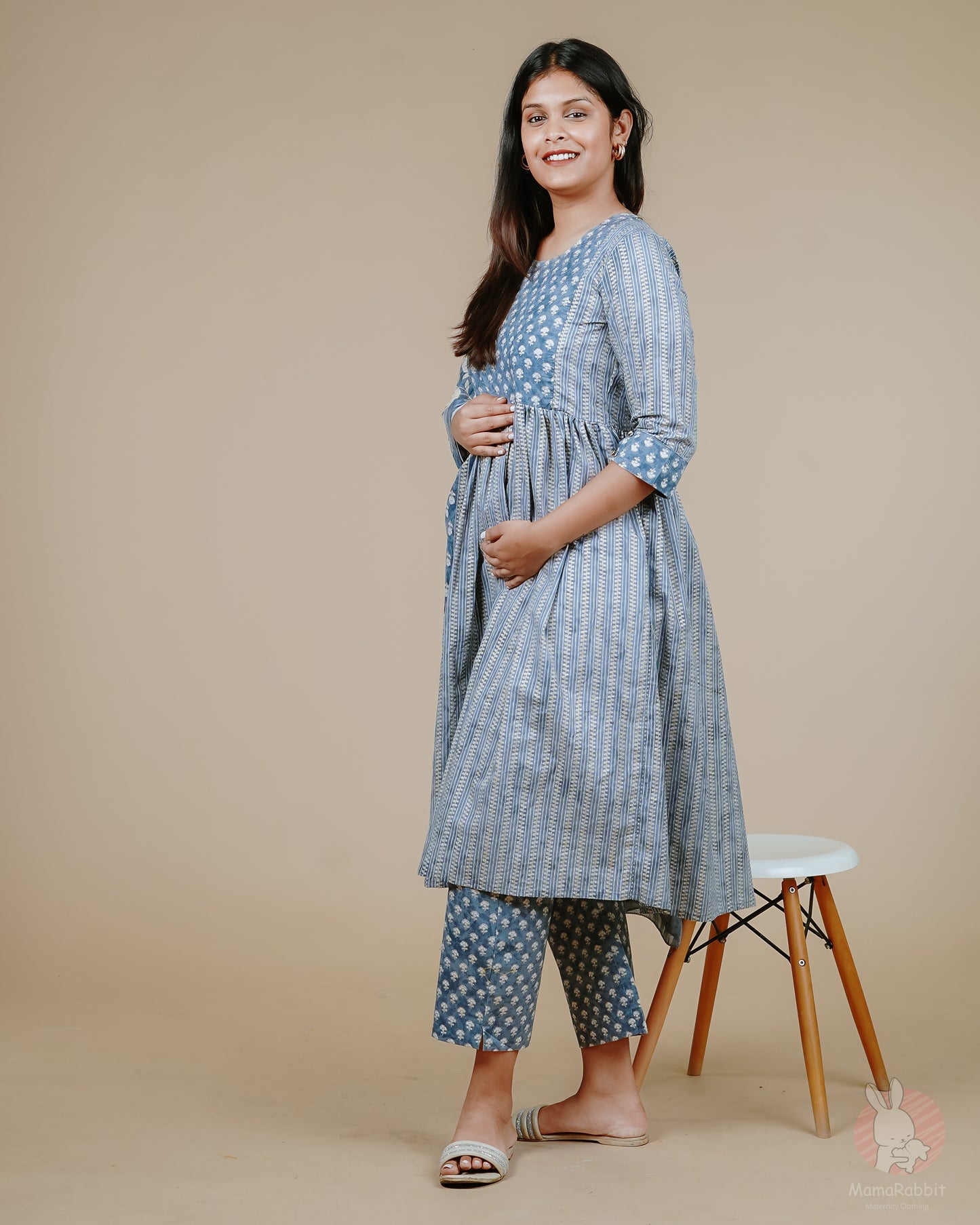 Maya Floral Maternity Cord Set