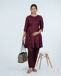 Norah Floral Maternity Cord Set