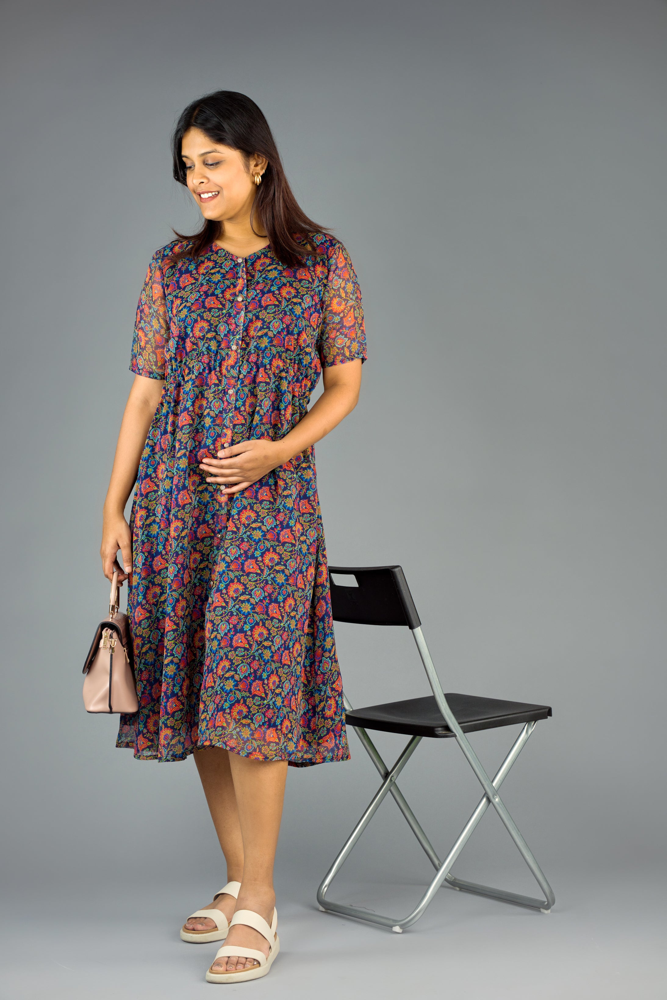 Veronica Maternity Dress – MamaRabbit