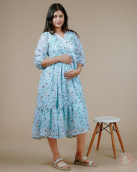 Freya Flower Maternity Dress